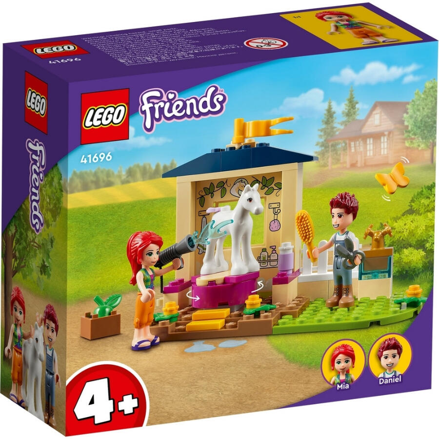 Buy Lego Friends Pony Washing Stable Building Kit 41696 | Yallatoys.com