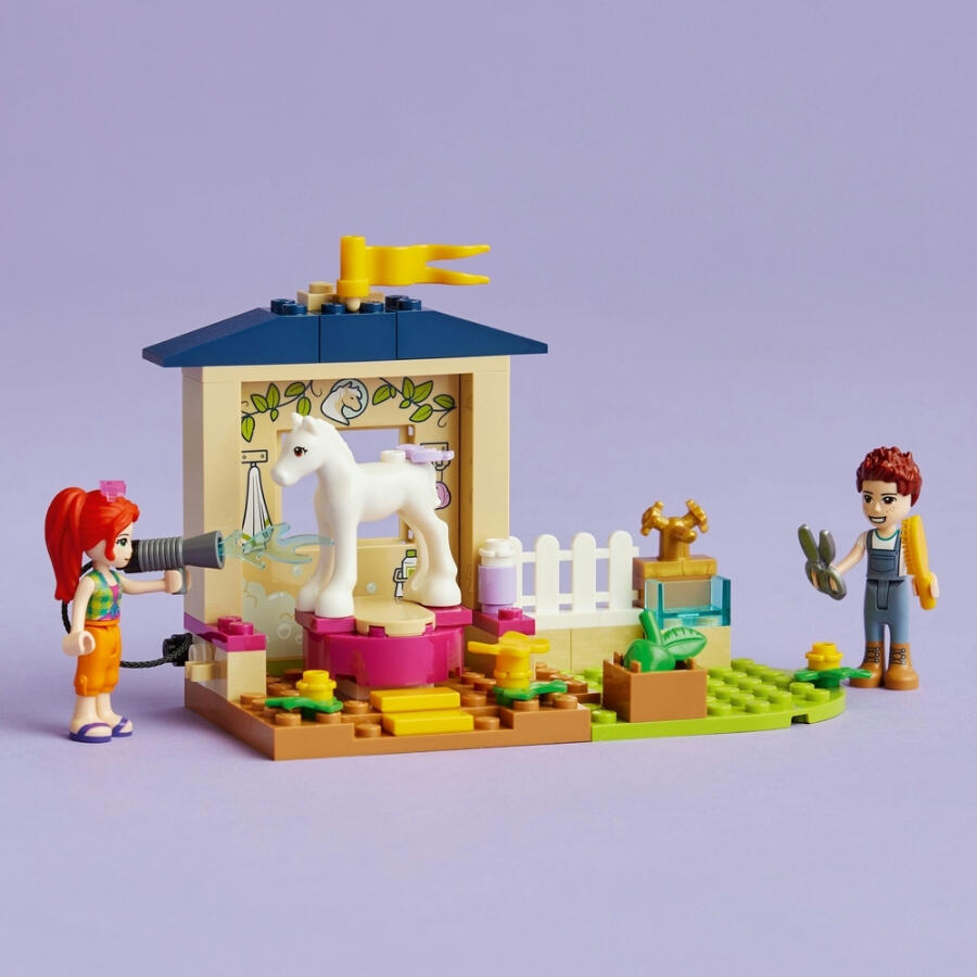 Buy Lego Friends Pony Washing Stable Building Kit 41696 | Yallatoys.com