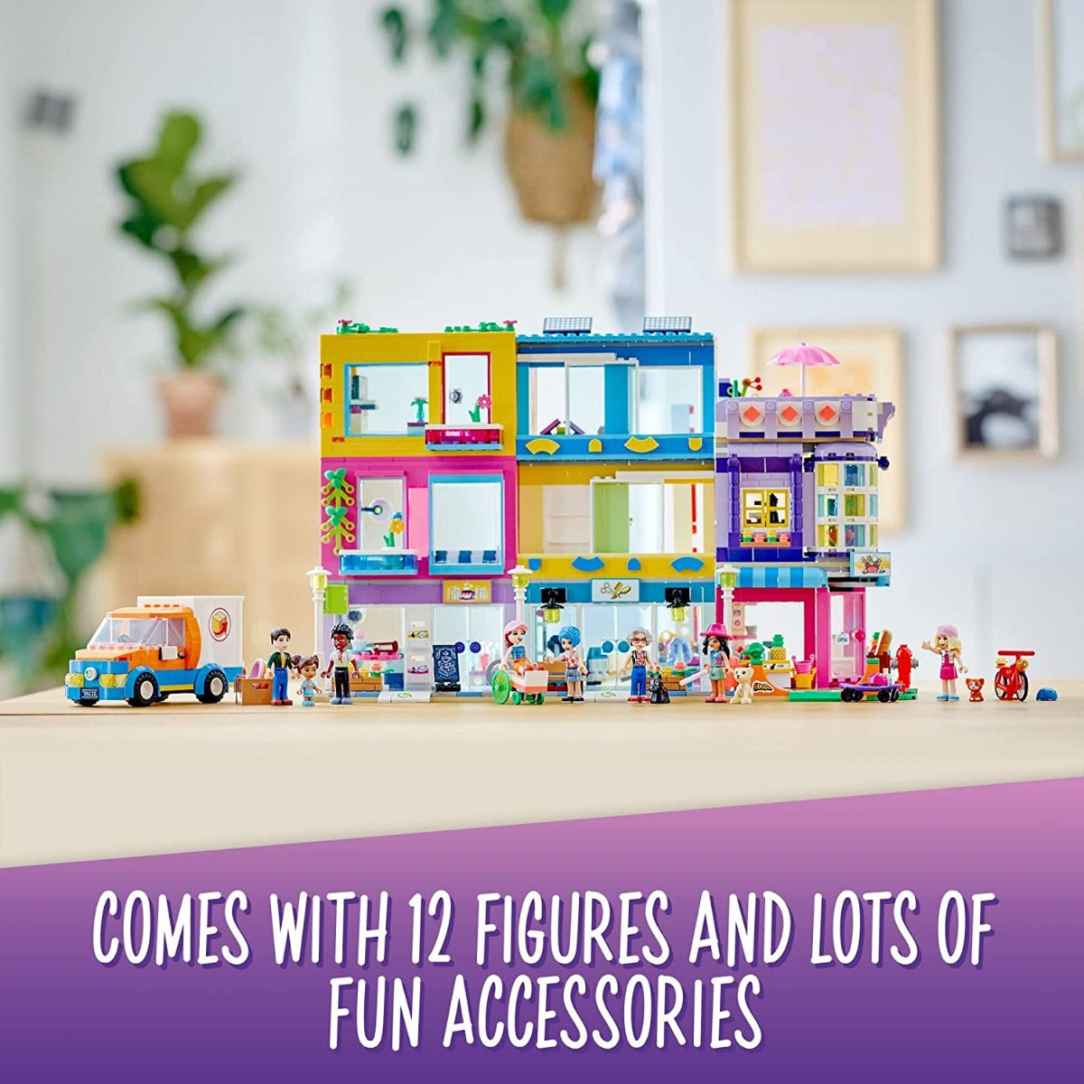 Buy Lego Friends Main Street Building 41704 Building Toy Set 1682pcs | Yallatoys.com