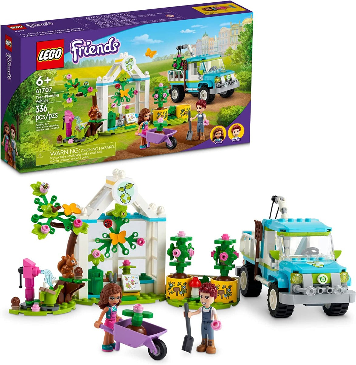 Buy Lego Friends Tree Planting Vehicle 336pieces Set 41707 | Yallatoys.com
