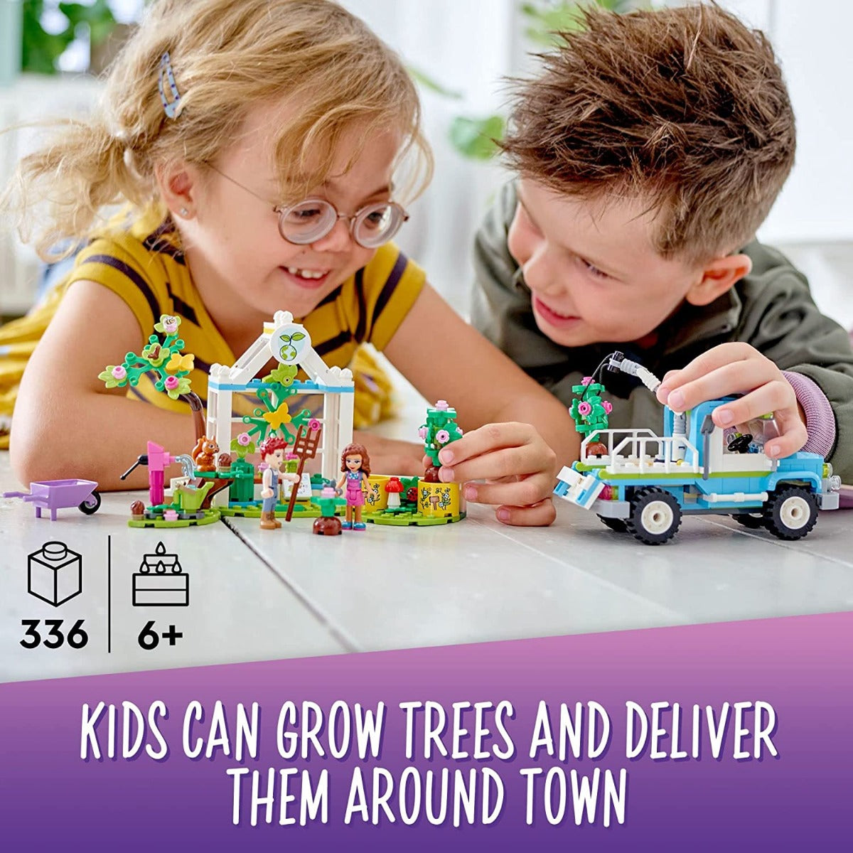 Buy Lego Friends Tree Planting Vehicle 336pieces Set 41707 | Yallatoys.com