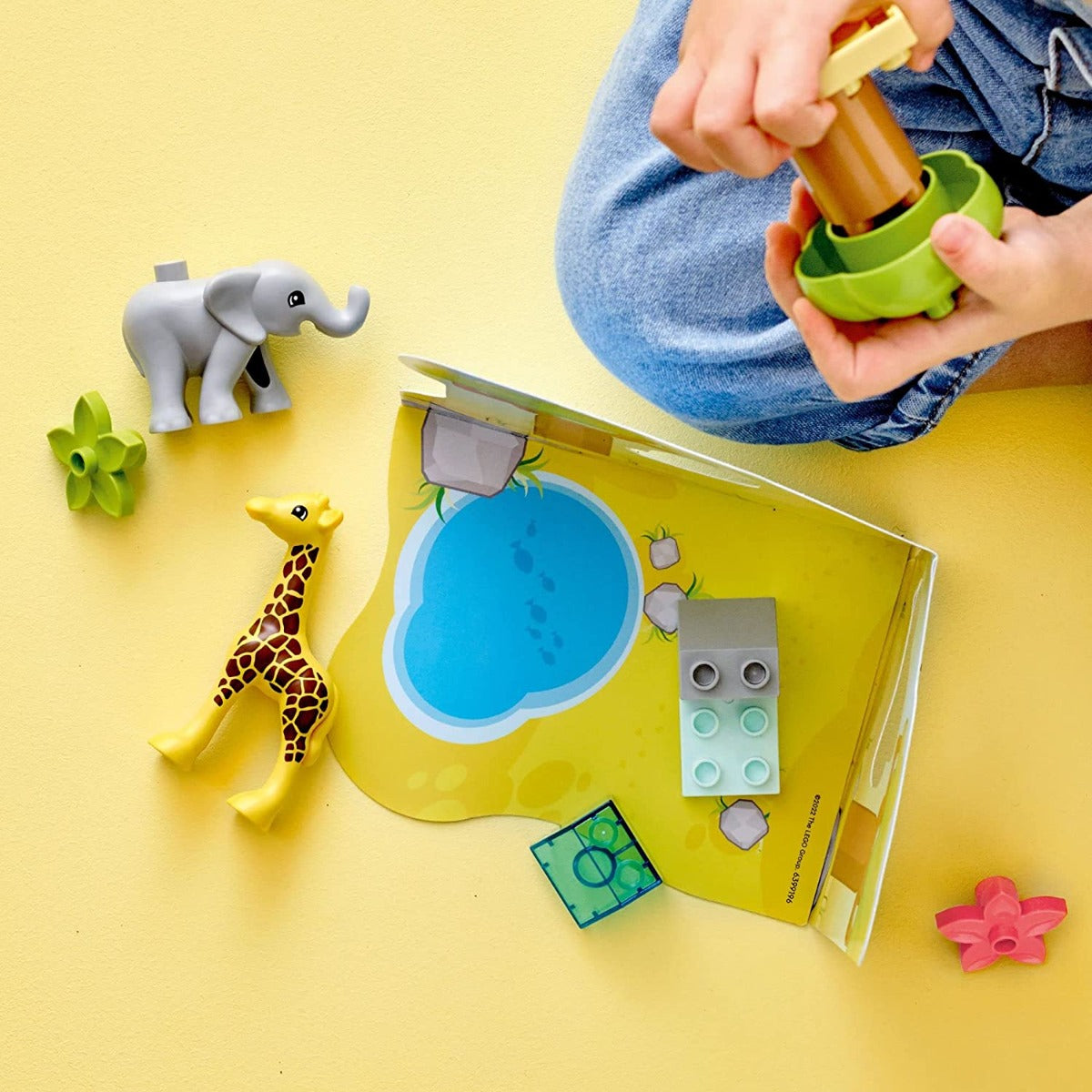 Buy Lego Duplo Wild Animals of Africa 10971 Animal Toys with 10pcs | Yallatoys.com