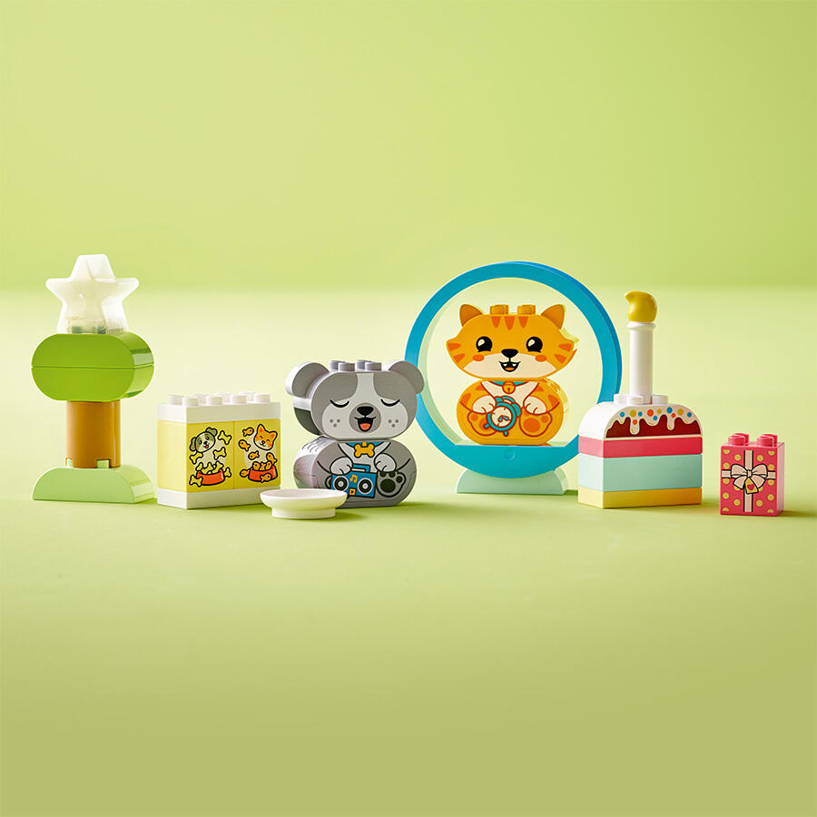 Buy Lego Duplo My First Puppy & Kitten with Sound | Yallatoys.com