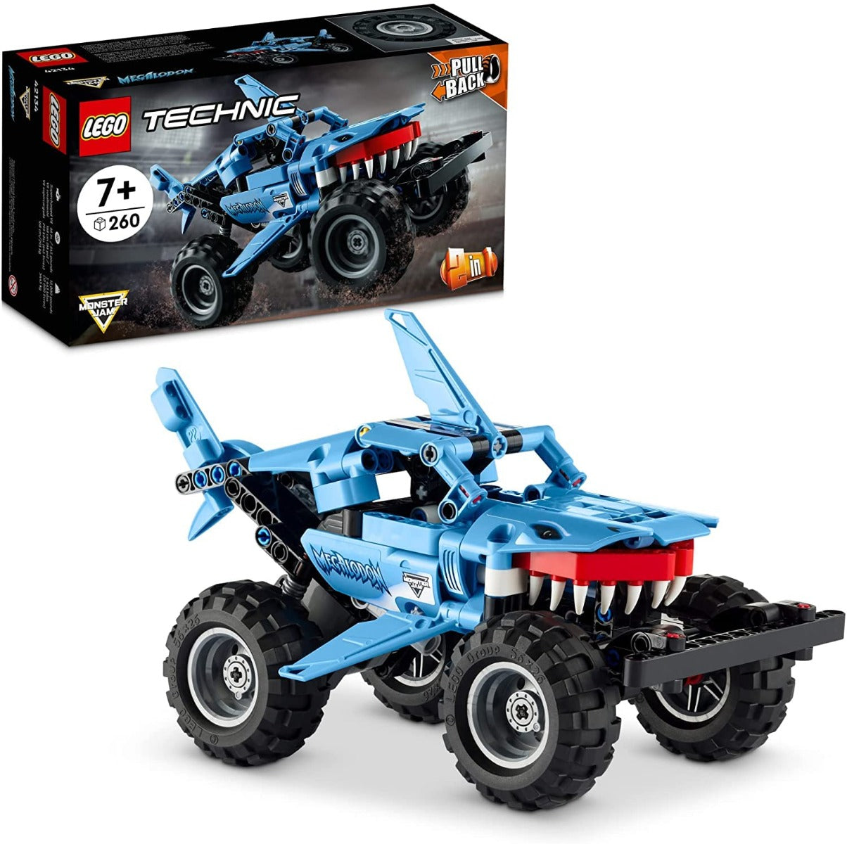 Buy Lego Technic Monster Jam Megalodon 42134 Model Building Kit 260pcs | Yallatoys.com