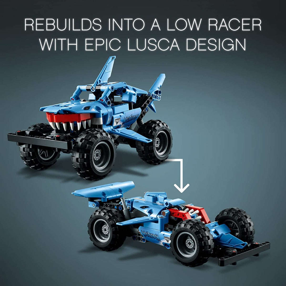 Buy Lego Technic Monster Jam Megalodon 42134 Model Building Kit 260pcs | Yallatoys.com