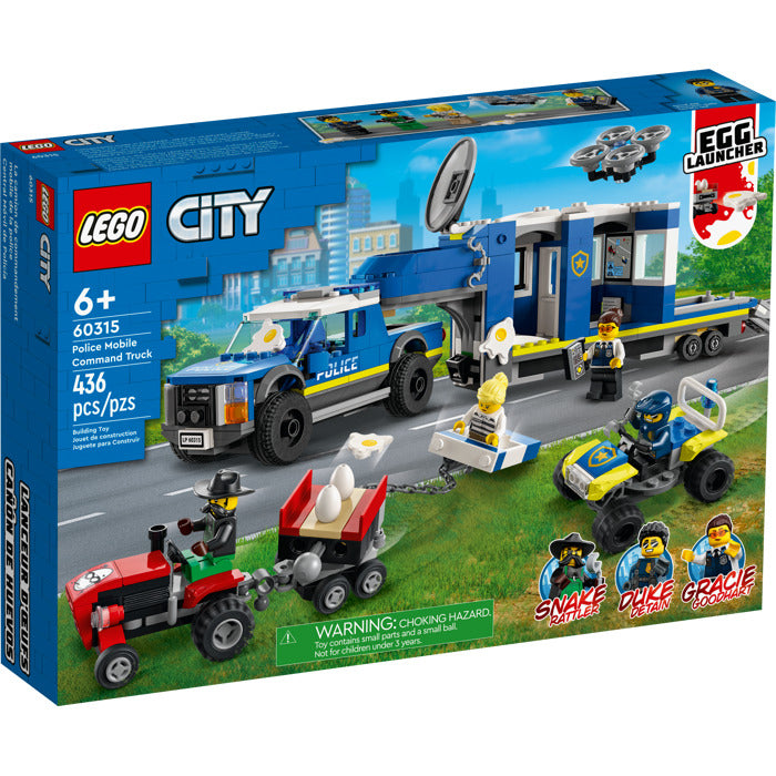 Buy Lego City Police Mobile Command Truck 60315 | Yallatoys.com