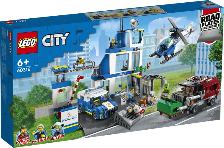 Buy Lego City Police Station 60316 | Yallatoys.com