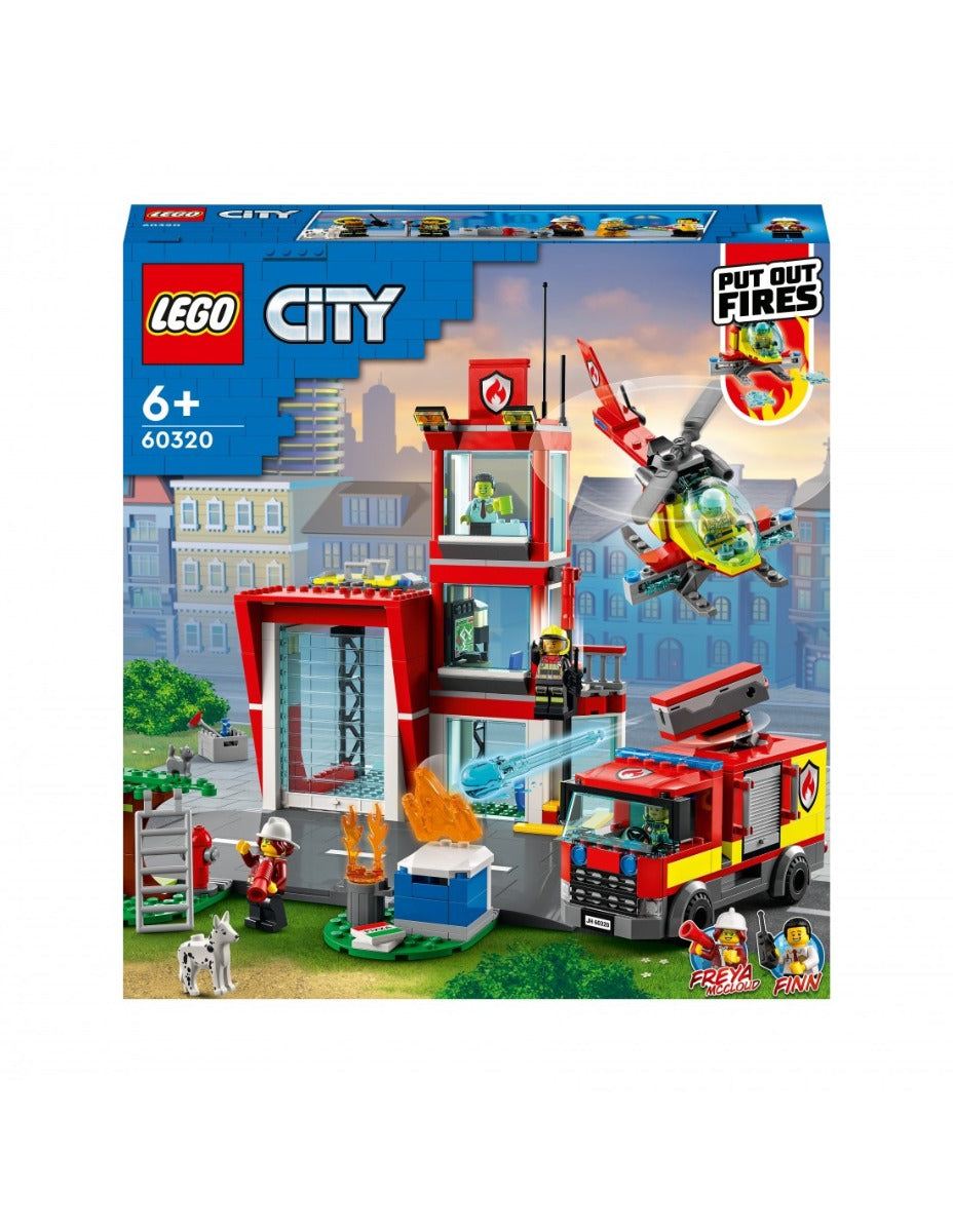 Buy Lego City Fire Station 60320 | Yallatoys.com