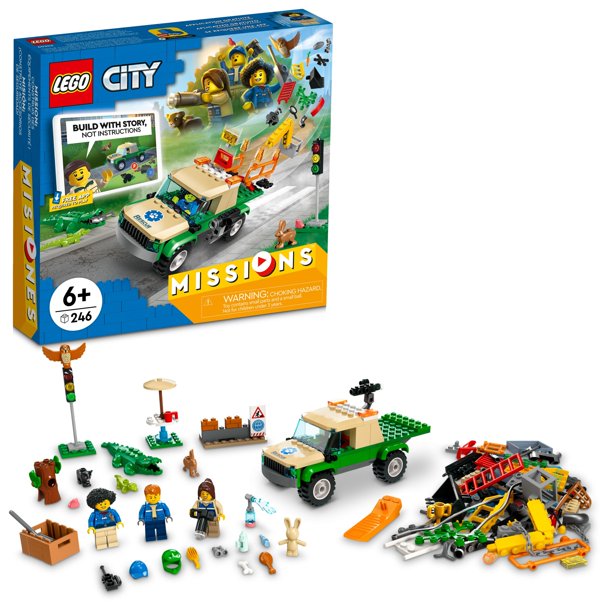 Buy Lego Wild Animal Rescue Missions 60353 | Yallatoys.com