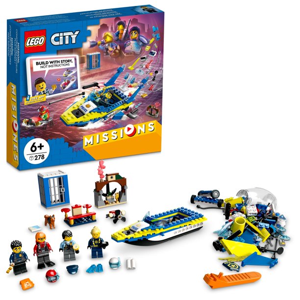 Buy Lego Water Police Detective Missions 60355 | Yallatoys.com
