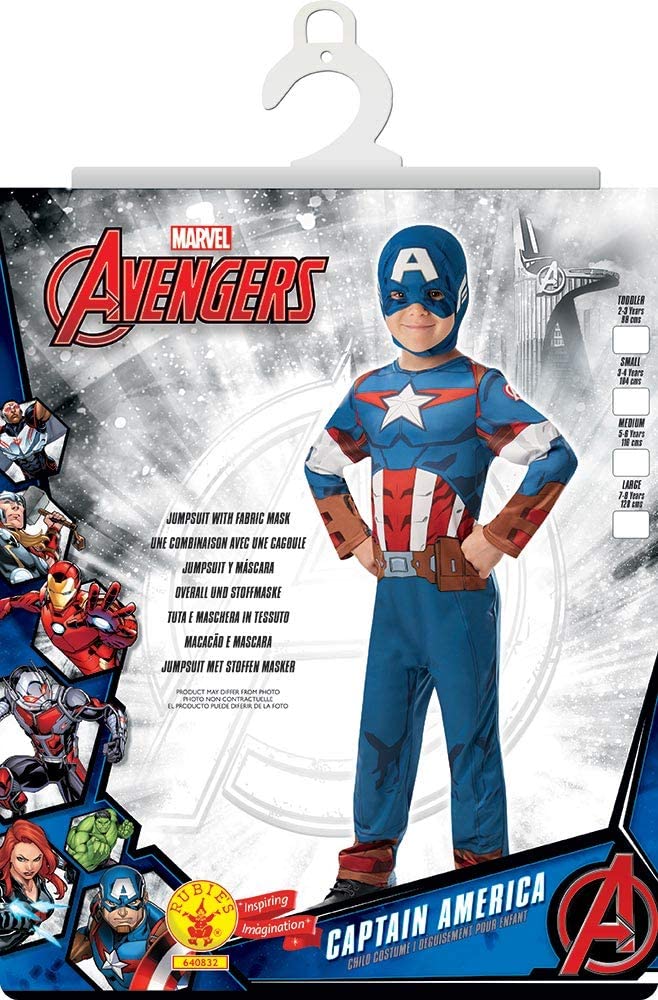 Buy Rubies Captain America Classic Core Medium | Yallatoys.com