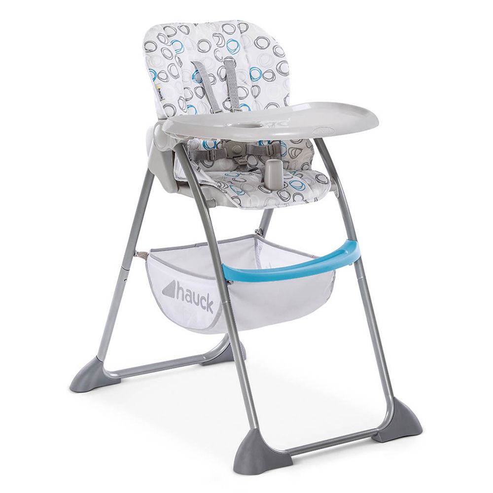 Buy Hauck Circles Sit N Fold High Chair Blue | Yallatoys.com