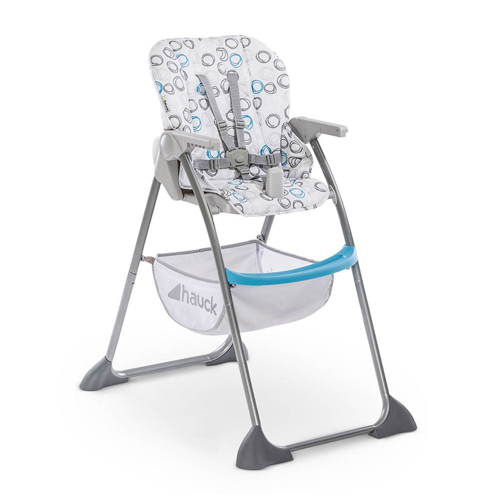 Buy Hauck Circles Sit N Fold High Chair Blue | Yallatoys.com