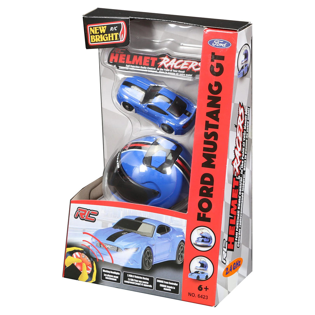Buy New Bright Remote Control Helmet Racers Mustang GT | Yallatoys.com