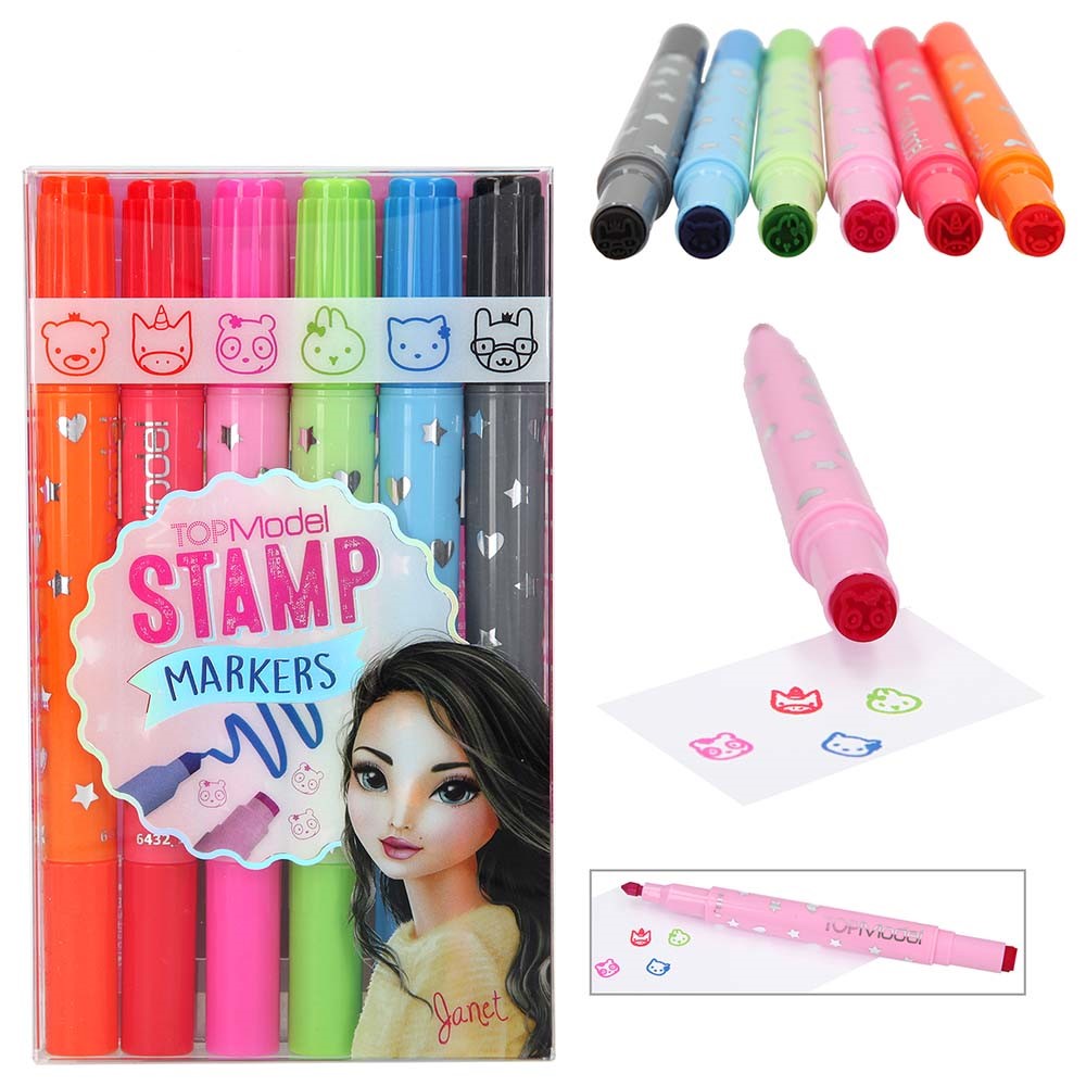Buy Topmodel Stamp Markers | Yallatoys.com
