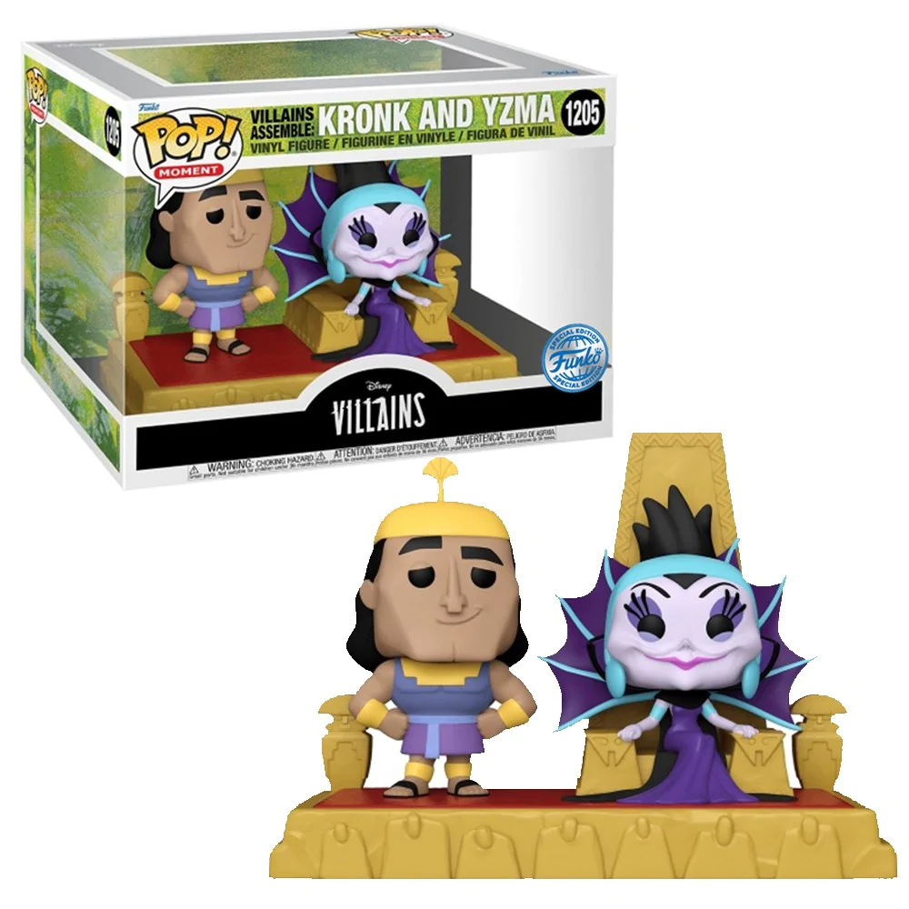Buy Funko POP Moment Disney Villains Yzma & Kronkr Vinyl Figure | Yallatoys.com