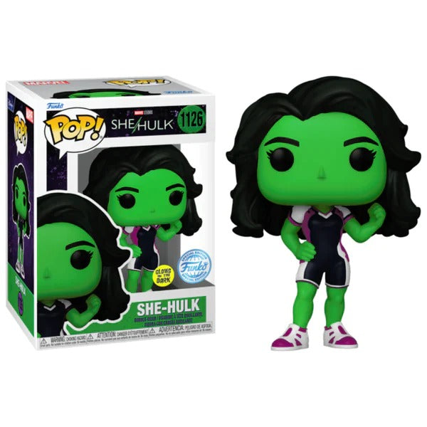 Buy Funko POP Marvel She Hulk Glow in The Dark | Yallatoys.com