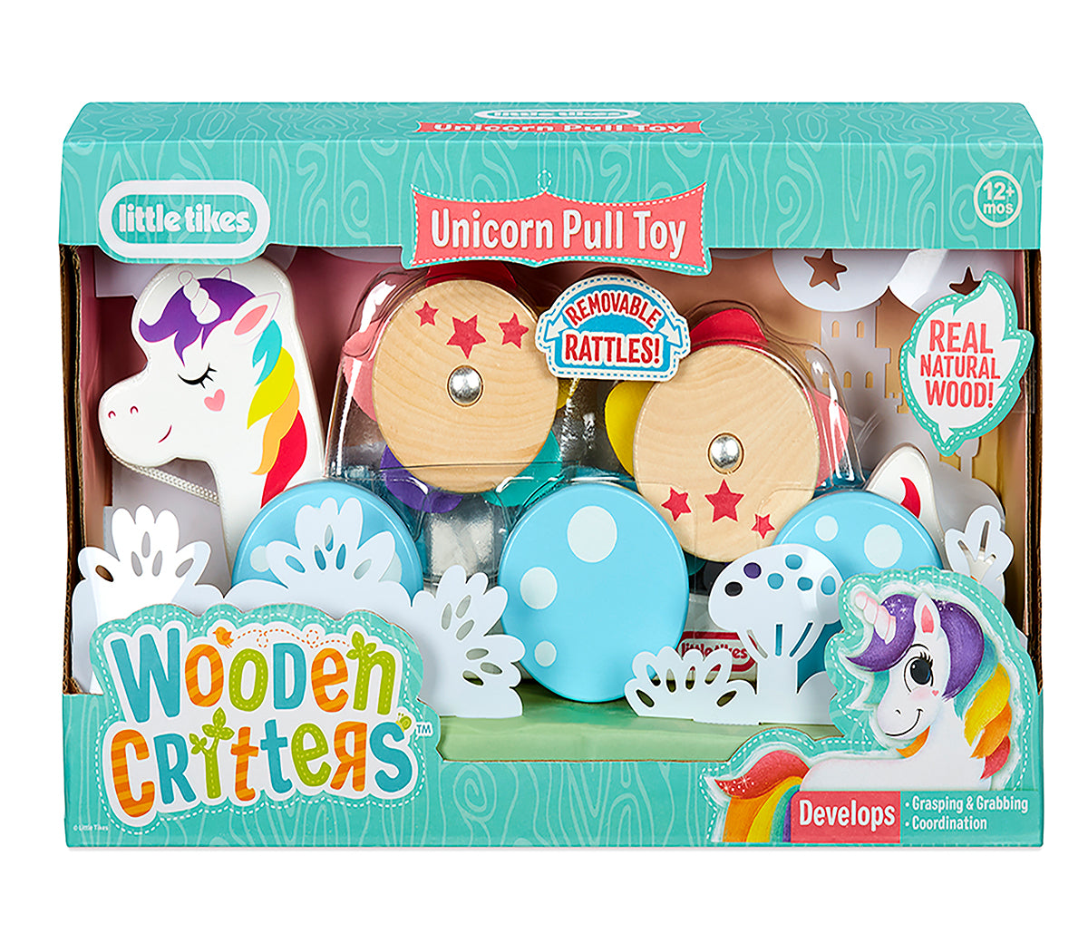 Buy Little Tikes Wooden Critters Pull Toy (Sold Separately Subject to Availability) | Yallatoys.com
