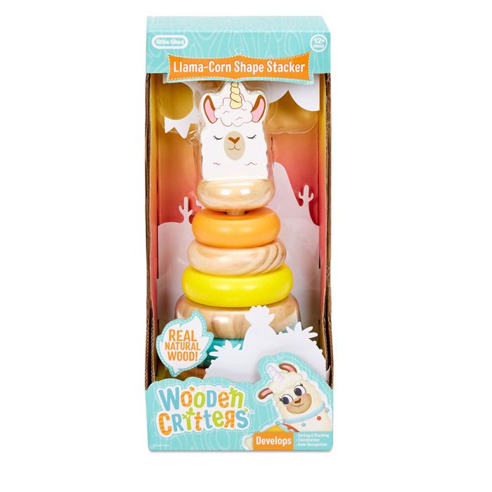 Buy Little Tikes Wooden Critters Shape Stacker (Sold Separately Subject to Availability) | Yallatoys.com