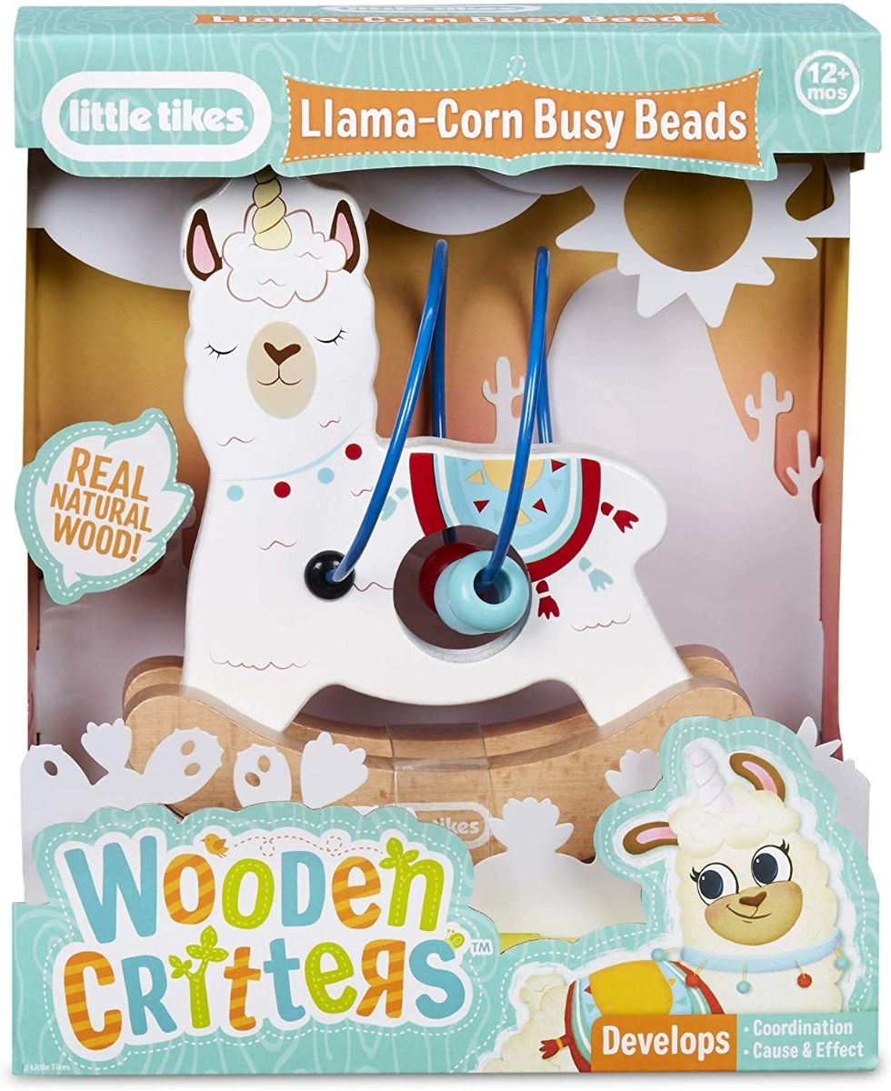 Buy Little Tikes Wooden Critters Busy Beads (Sold Separately Subject to Availability) | Yallatoys.com