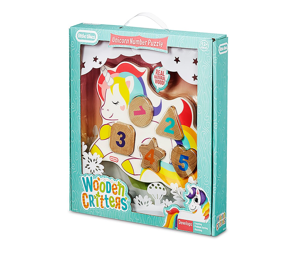 Buy Little Tikes Wooden Critters Number Puzzle (Sold Separately Subject to Availability) | Yallatoys.com