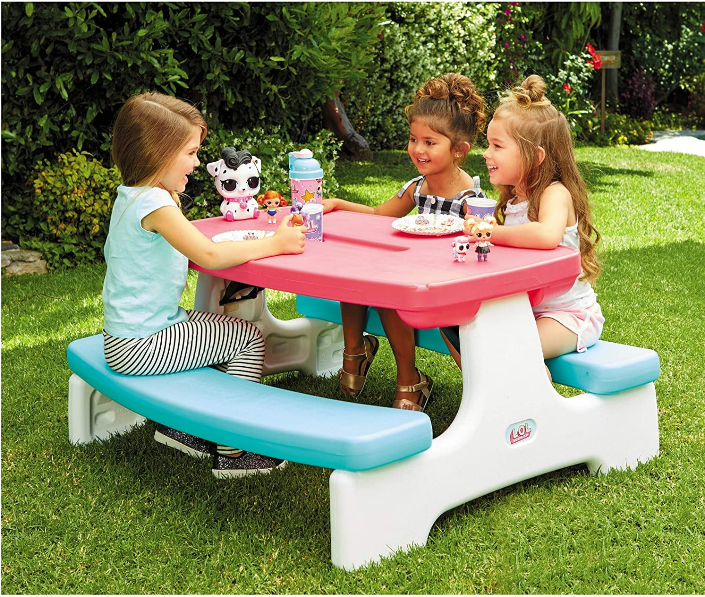 Buy Little Tikes LOL Surprise Birthday Party Table with Umbrella | Yallatoys.com
