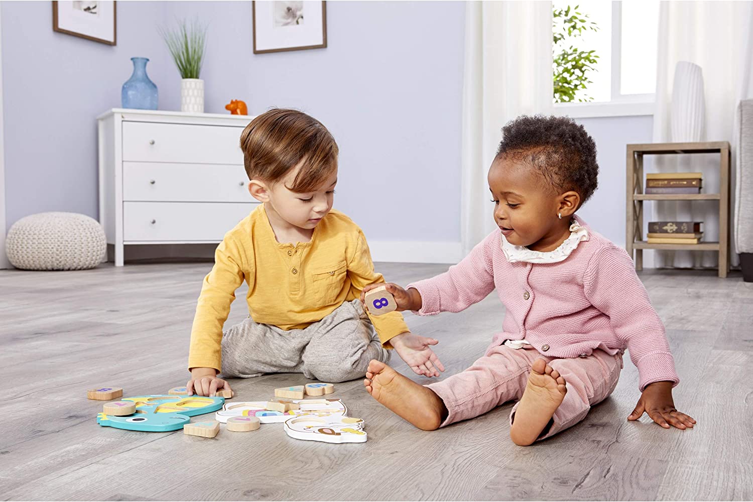 Buy Little Tikes Wooden Critters Number Puzzle Dino | Yallatoys.com