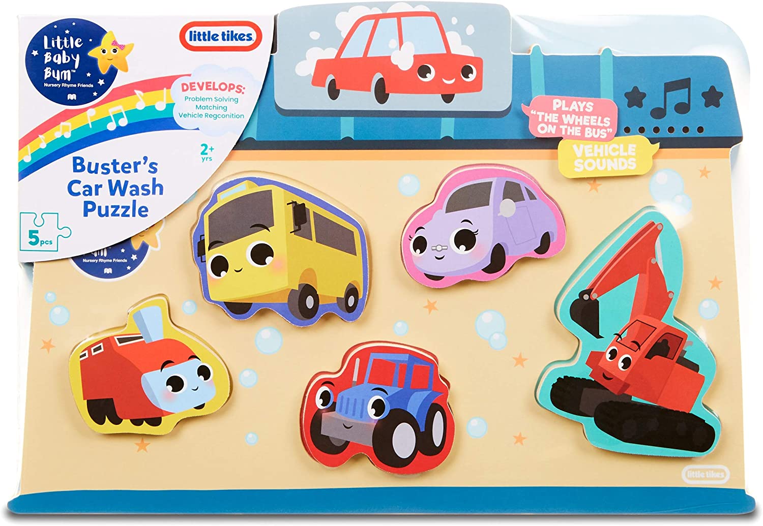 Buy Little Tikes Little Baby Bum Wooden Musical Puzzle (Sold Separately Subject to Availability) | Yallatoys.com