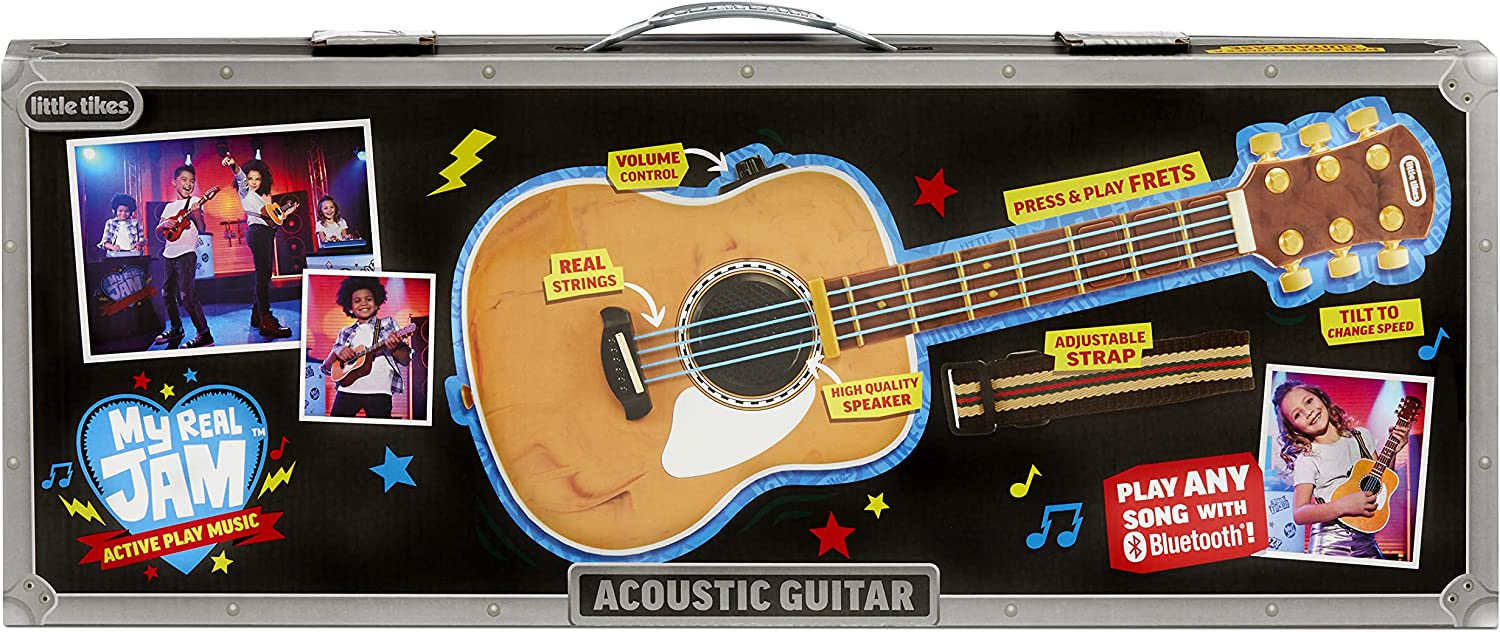 Buy Little Tikes My Real Jam Acoustic Guitar | Yallatoys.com
