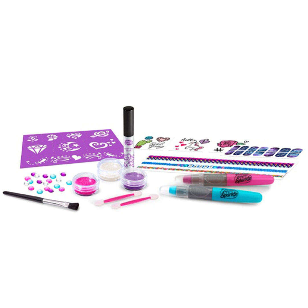 Buy Shimmer N Sparkle 3 in 1 Ultimate Glitter Beauty Set | Yallatoys.com