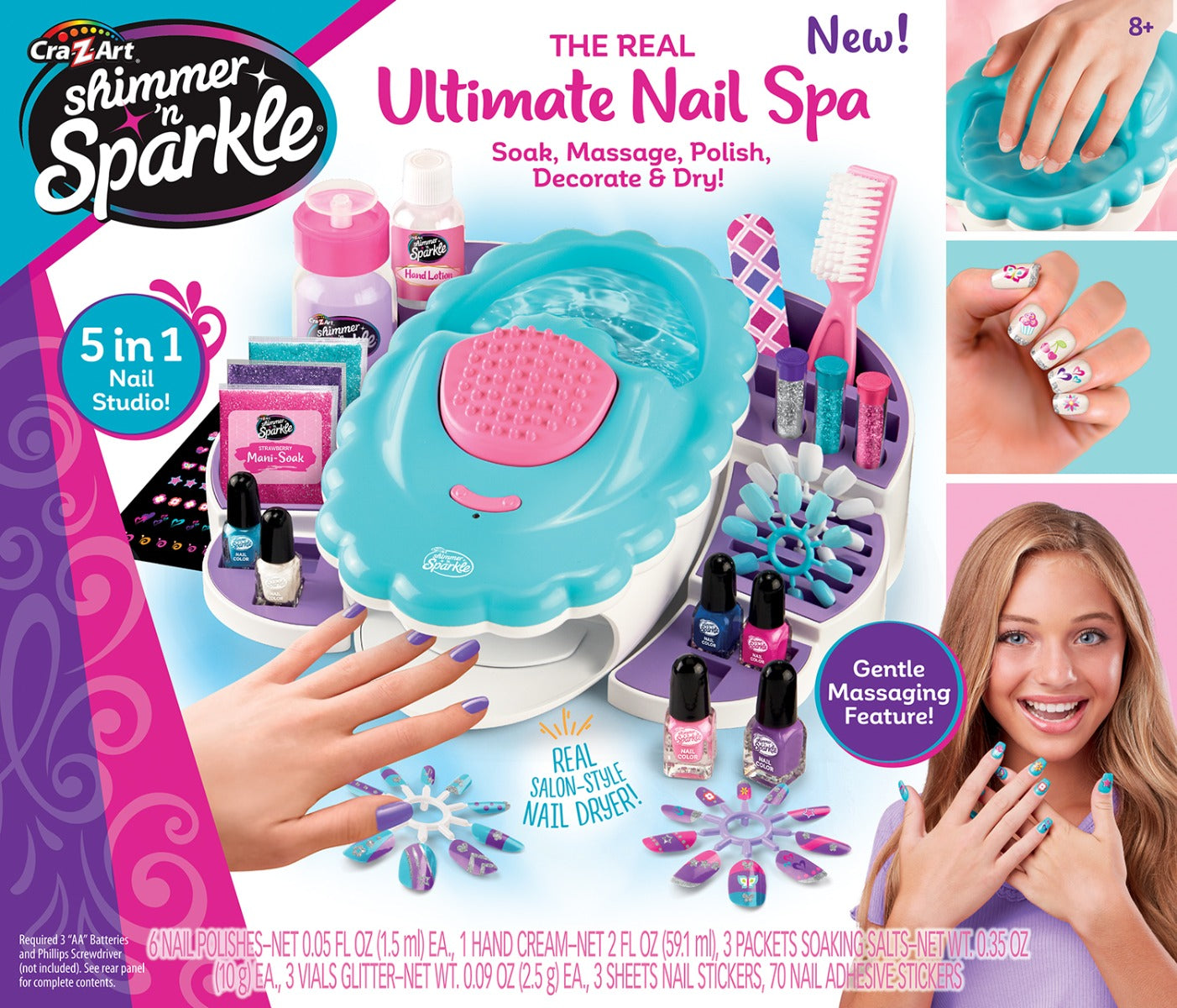 Buy Shimmer N Sparkle Ultimate Nail Spa | Yallatoys.com