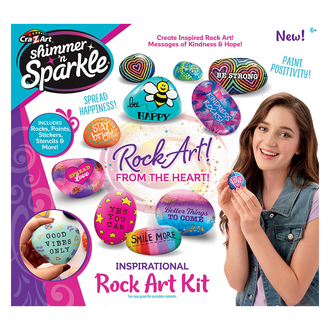Buy Shimmer N Sparkle Inspirational Rock Art | Yallatoys.com