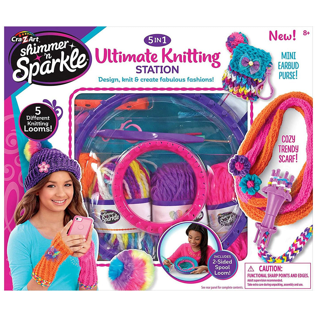 Buy Shimmer N Sparkle Deluxe Knit & Design Studio | Yallatoys.com
