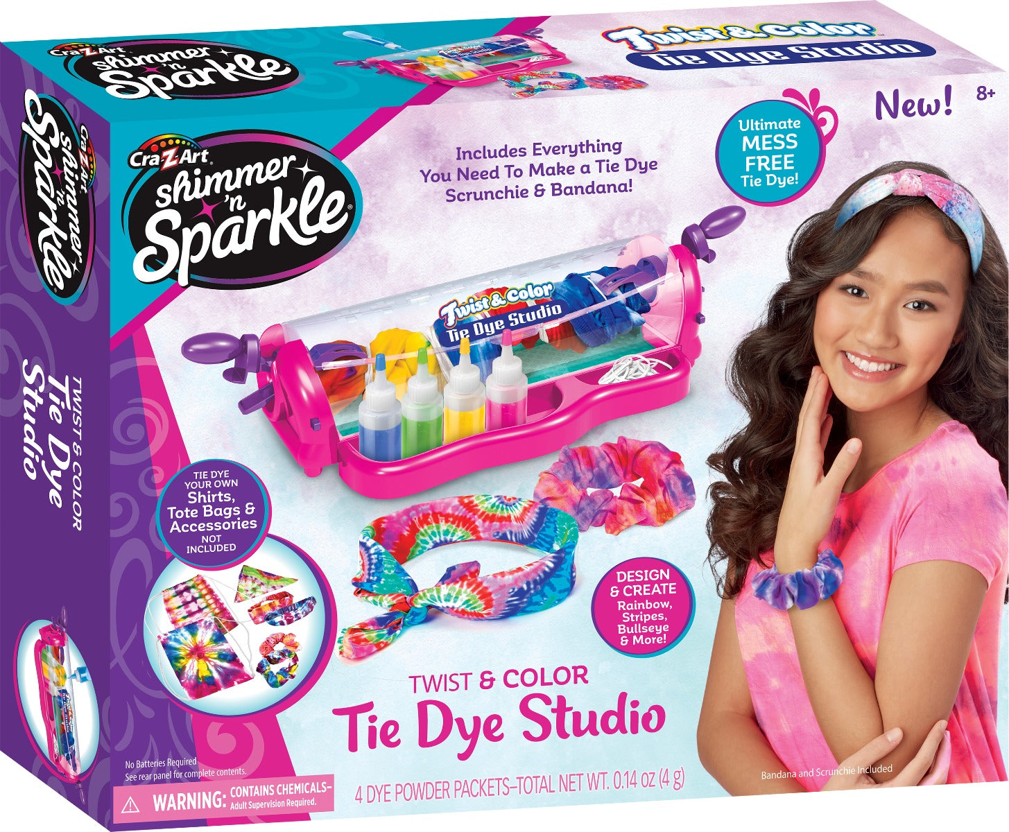 Buy Shimmer N Sparkle Ultimate Twist & Color Tie Dye Studio | Yallatoys.com