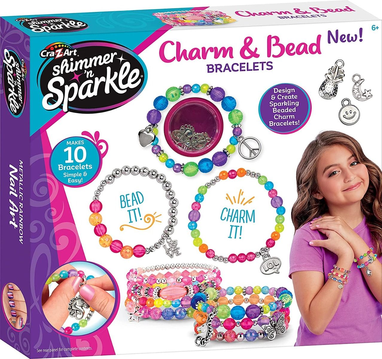 Buy Shimmer N Sparkle Charm & Bead Bracelets | Yallatoys.com