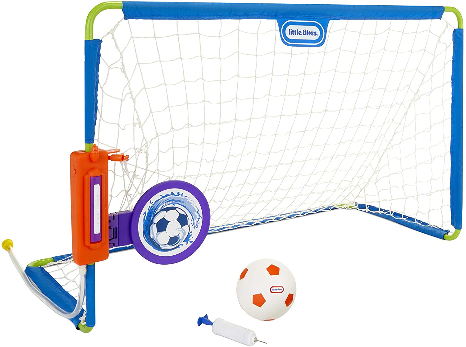 Buy Little Tikes 2 In 1 Water Soccer Game With Net,Ball And Pump | Yallatoys.com
