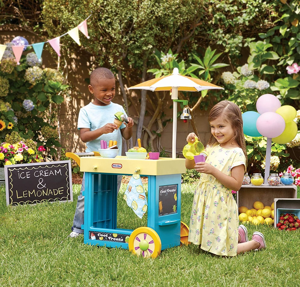 Buy Little Tikes 2 In 1 Lemonade And Ice Cream Stand | Yallatoys.com