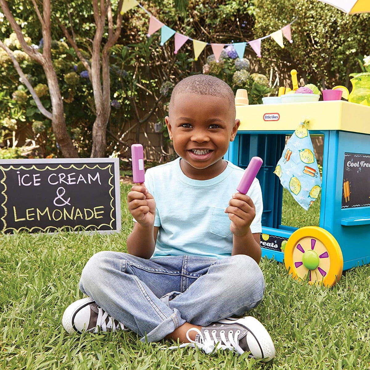 Buy Little Tikes 2 In 1 Lemonade And Ice Cream Stand | Yallatoys.com