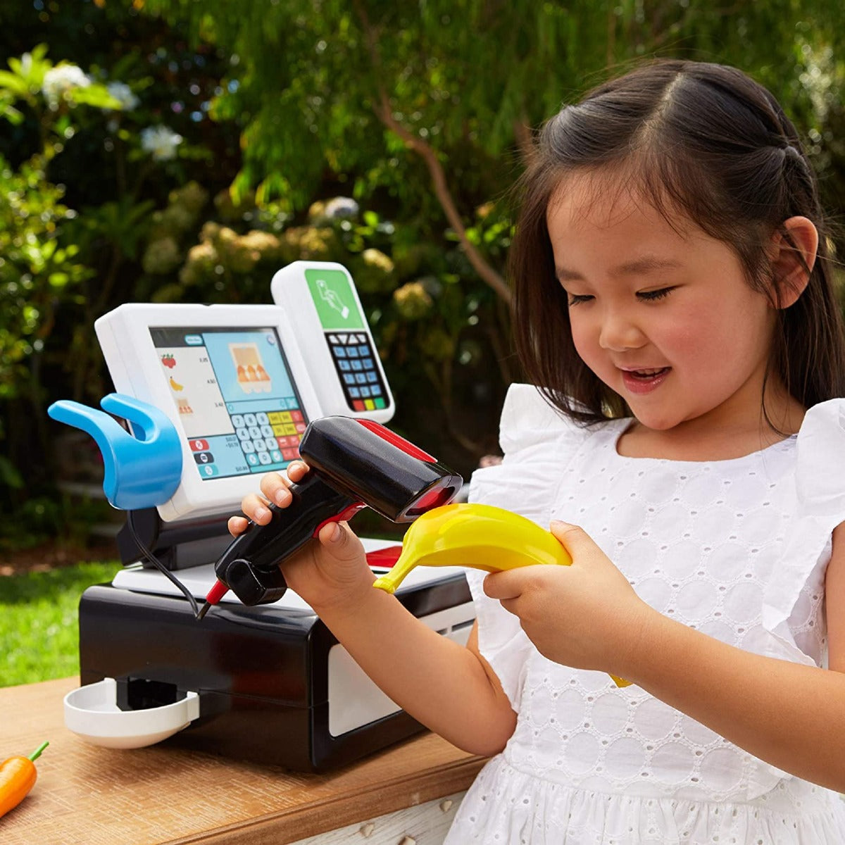 Buy Little Tikes First Self-Checkout Stand Realistic Cash Register | Yallatoys.com