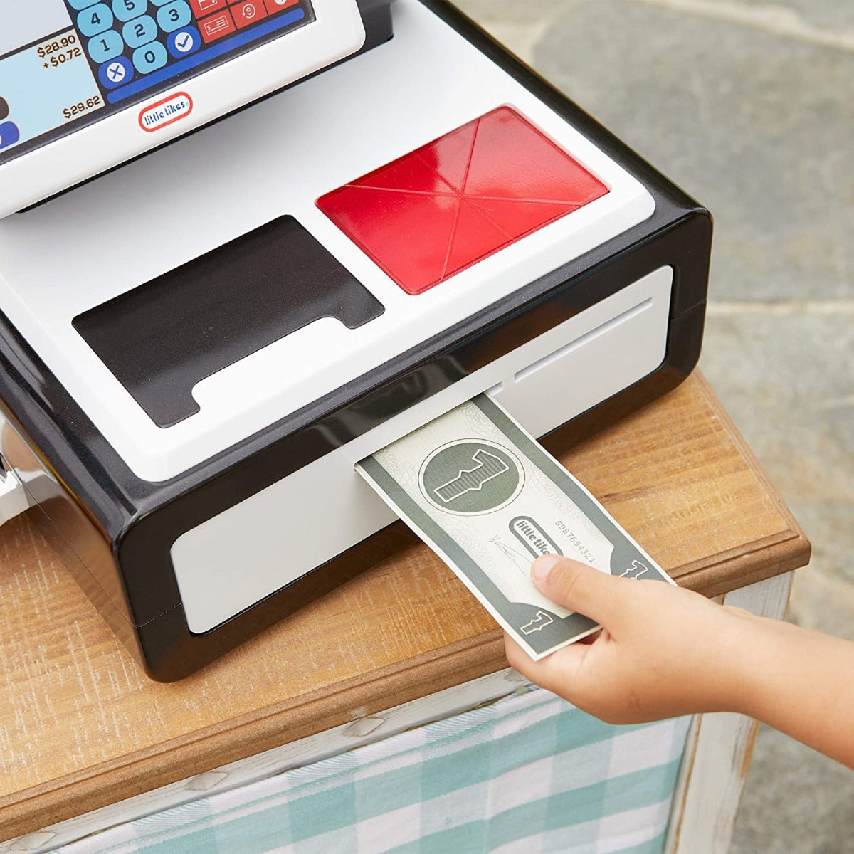 Buy Little Tikes First Self-Checkout Stand Realistic Cash Register | Yallatoys.com