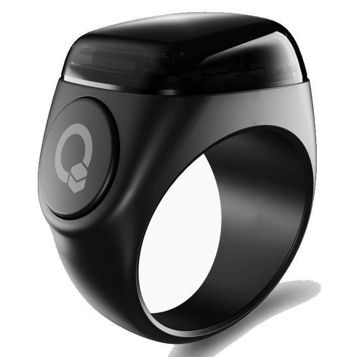 Buy iQibla Zikr Smart Ring NOOR N02 20mm Black | Yallatoys.com