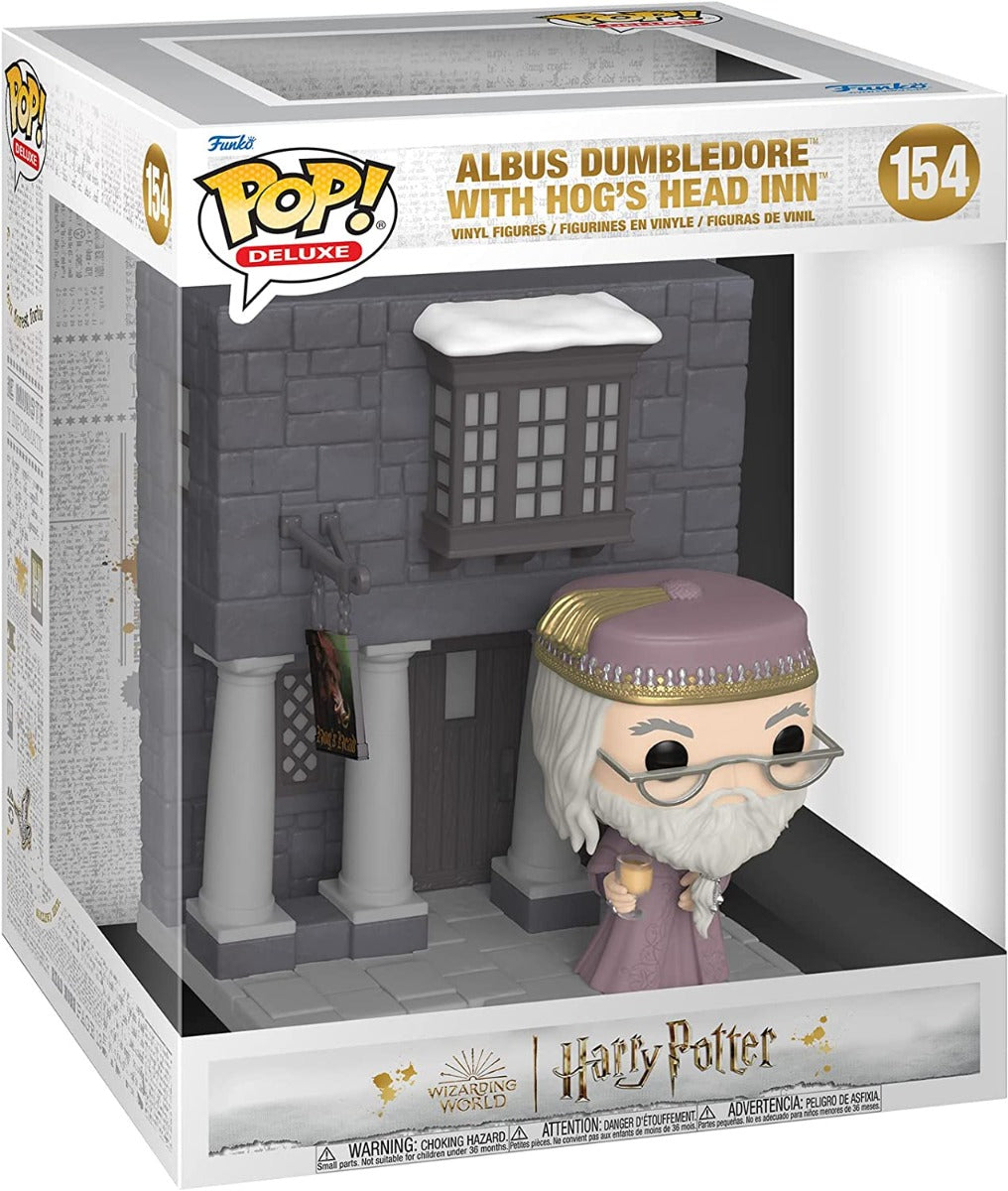 Buy Funko POP Deluxe Harry Potter Hogsmeade Albus Dumbledore with Hog's Head Inn | Yallatoys.com