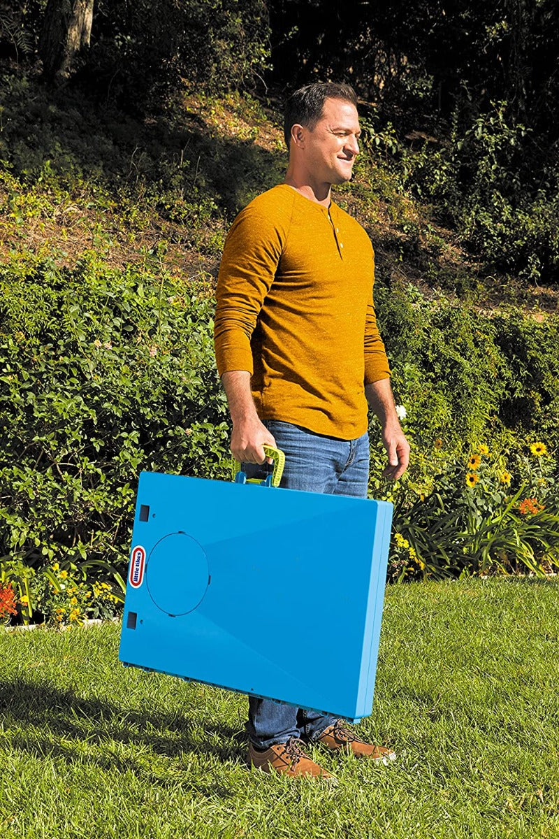 Buy Little Tikes 5 in 1 Cornhole Game Set Toy With Bowling Tic Tac Toe Skeeball Lawn Darts | Yallatoys.com