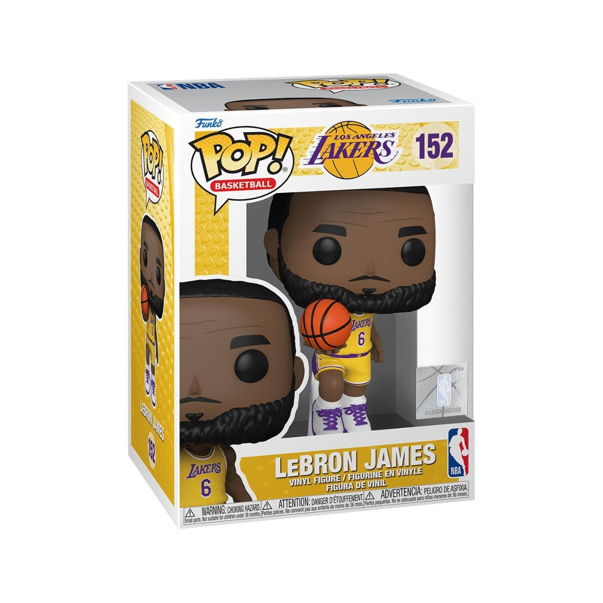 Buy Funko LeBron James Los Angeles Lakers Pop | Yallatoys.com