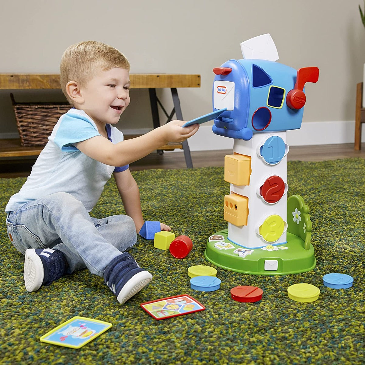 Buy Little Tikes Learn & Play My First Learning Mailbox with Colors Shapes and Numbers | Yallatoys.com