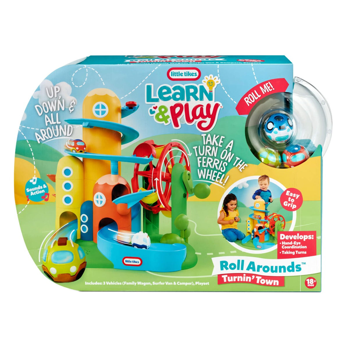 Buy Little Tikes Learn & Play Roll Arounds Tower Playset | Yallatoys.com
