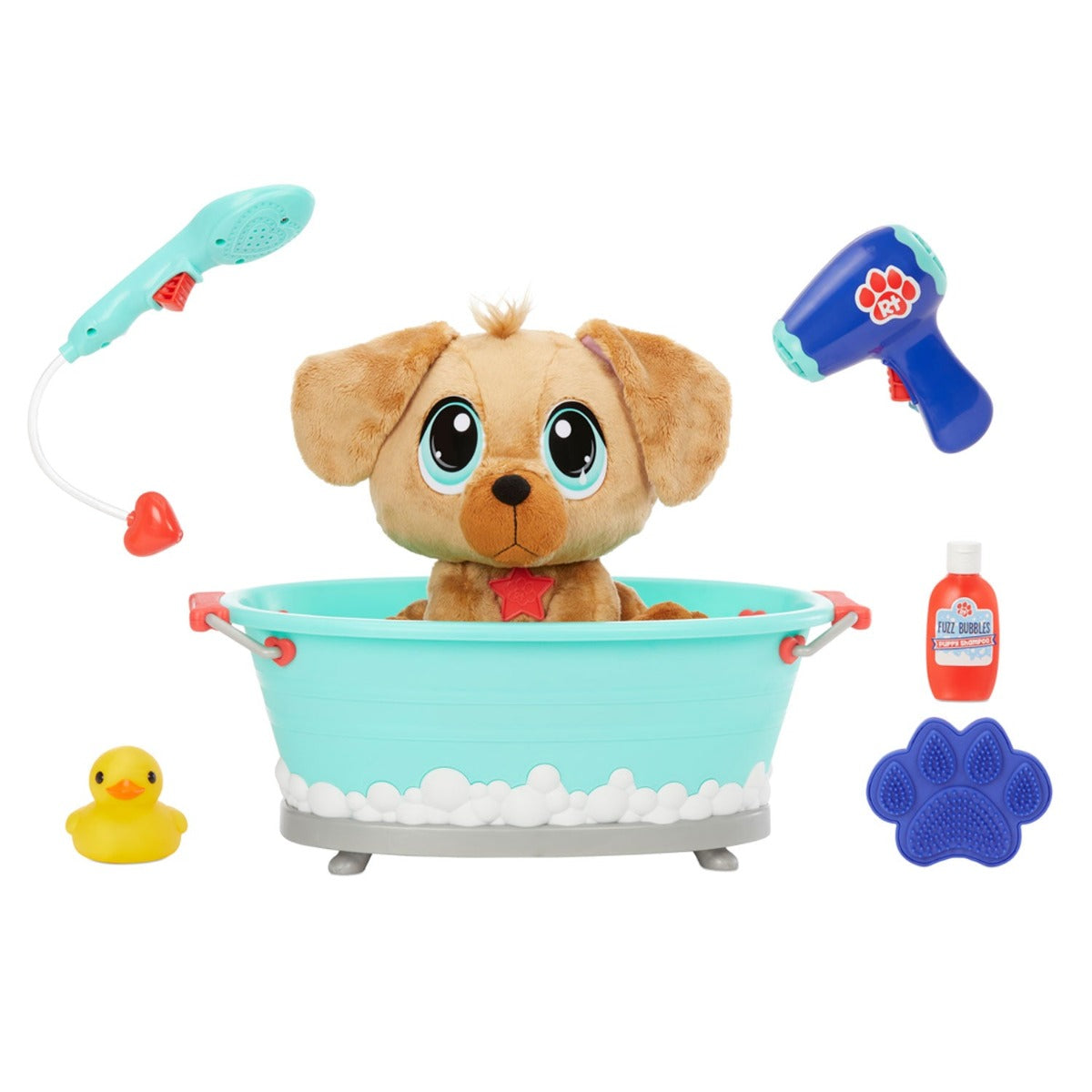 Buy Little Tikes Rescue Tales Scrub N Groom Bathtub Golden Retriever | Yallatoys.com