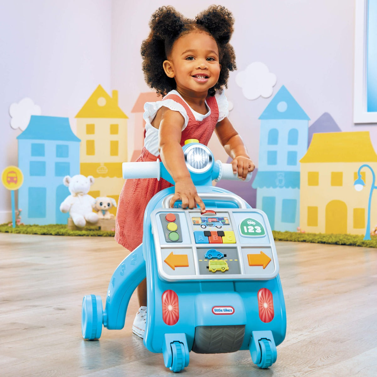 Buy Little Tikes Learn & Play Learning Lane Activity Walker Sit-to Stand Walking Sounds | Yallatoys.com
