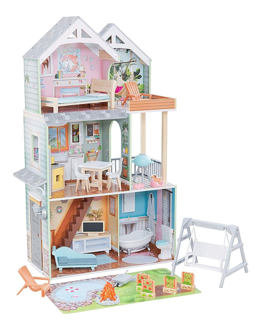 Buy Kidkraft Hallie Dollhouse | Yallatoys.com