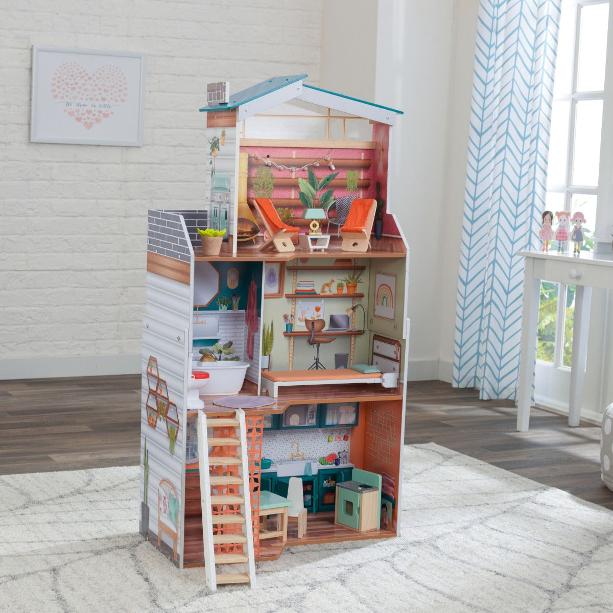 Buy Kidkraft Marlow Wooden Doll House | Yallatoys.com